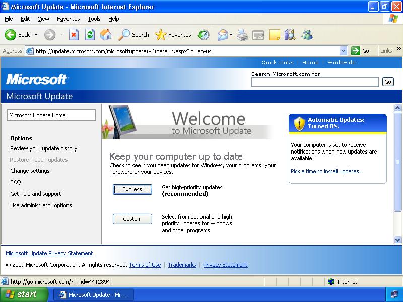 Windows Xp Patch For Internet