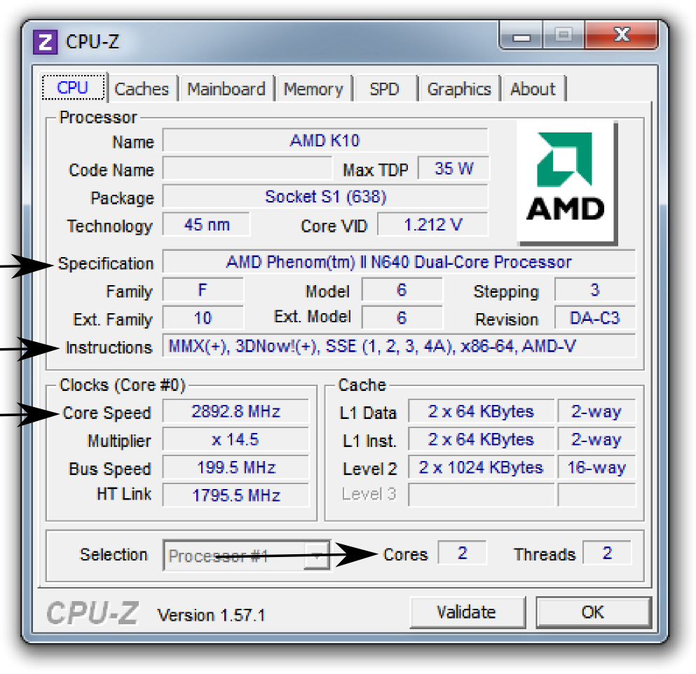 Pc Specification Instructions