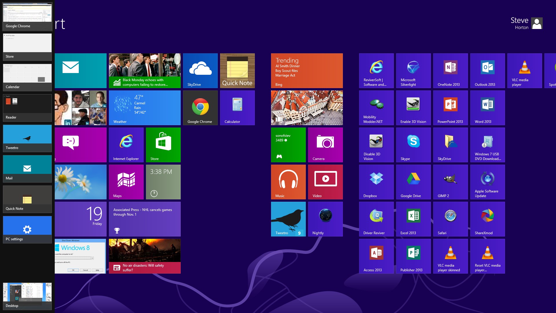 Navigating Windows 8 - Apps, Screens and More