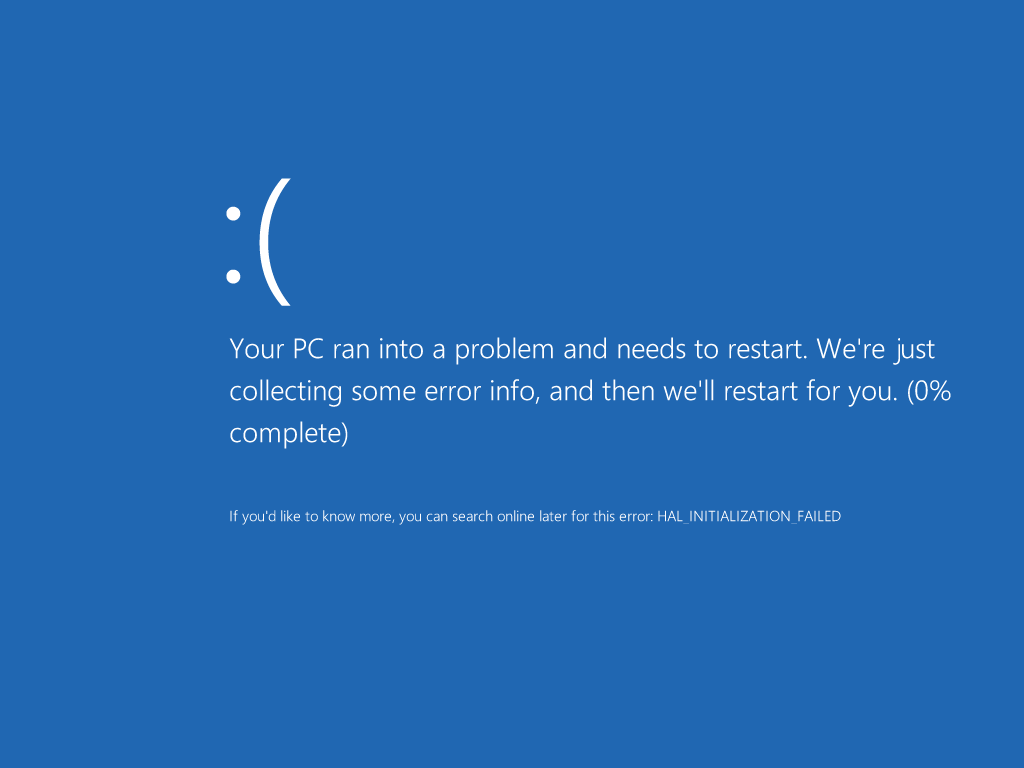 このエラーは、Windows 8上でどのように見えるかのような何か。 What does the WORKER_THREAD_RETURNED_AT_BAD_IRQL BSoD Error Mean?
