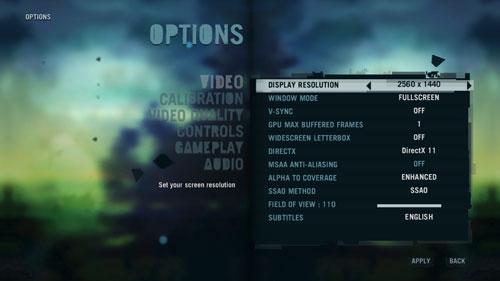 What do antialiasing, framerate and other settings mean in ...