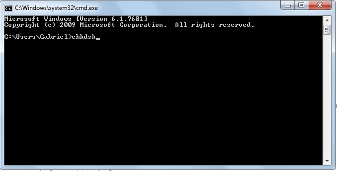 Windows CMB prompt