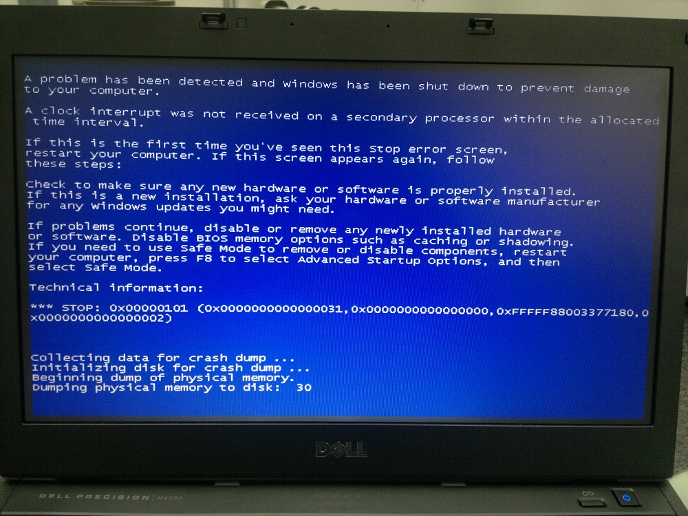 Crash Dump Windows Vista Blue Screen