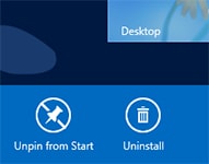 How to uninstall a Windows 8 Application (Windows 8 Themed Application)