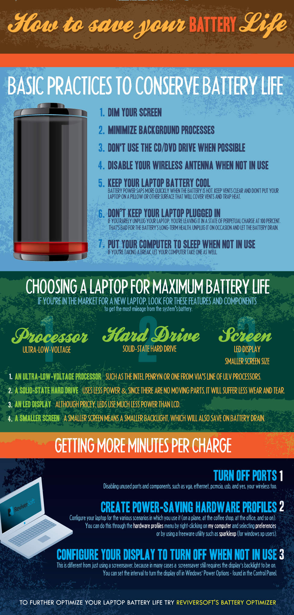 Save Laptop Battery Life