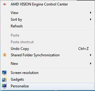 how to disable aero in windows 7