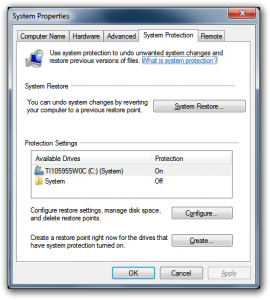 Create and Use Restore Points in Windows
