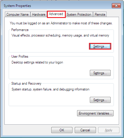 Adjust Virtual Memory in Any Version of Windows