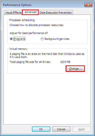 Adjust Virtual Memory in Any Version of Windows