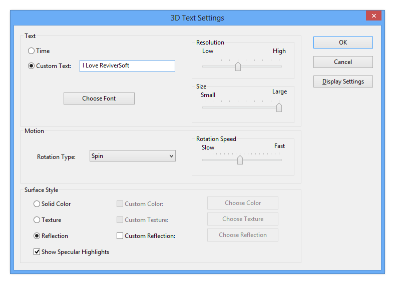 Windowsの8のスクリーンセーバーや背景を変更する