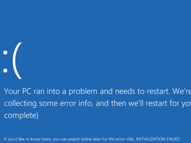 Co Oznacza Blad Hal Initialization Failed Bsod Oznacza - initialization error 4 roblox jak naprawic