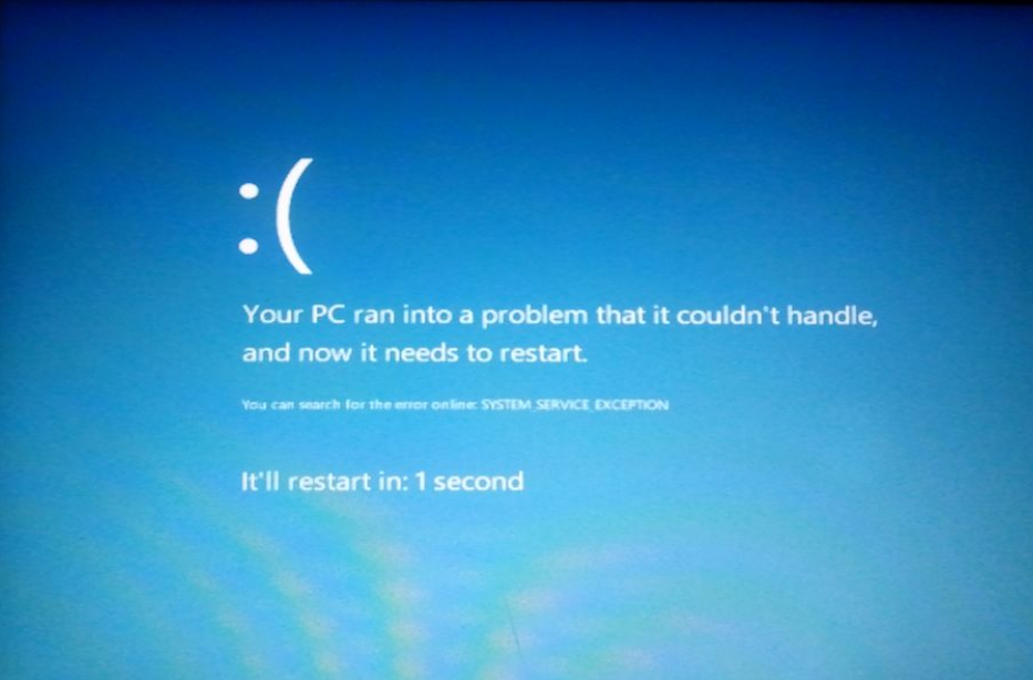 Blue Screen of Death