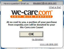 How to Remove We-Care.com Reminder