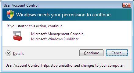 Configuring User Account Control in Windows Vista & Windows 7