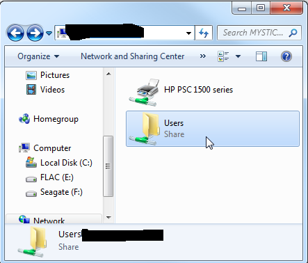 Networking between Windows XP and Windows 7