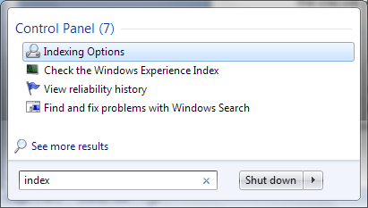 Fixing Problems with the Windows Search Indexer