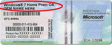 OS License Code