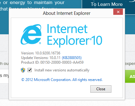 Internet Explorer ทำงานช้า