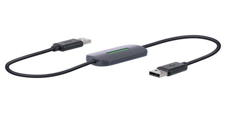 How do I transfer existing data to my new computer? Transfer Cable