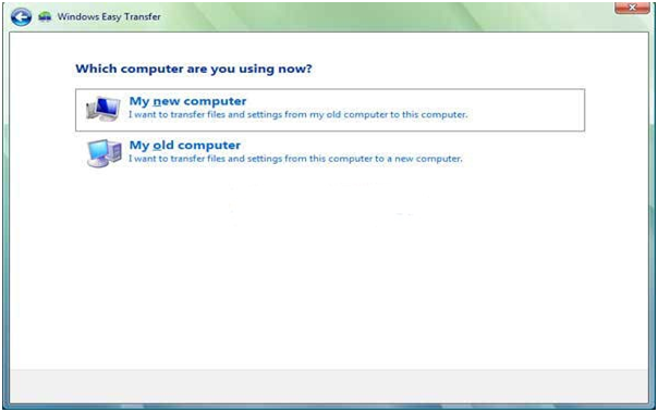 Windows Easy Transfer