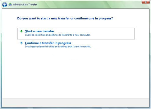 Windows Easy Transfer