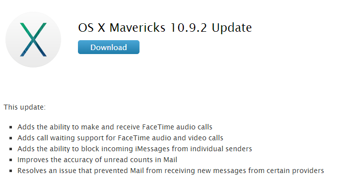 Mac Users: Time to Update to OS X 10.9.2