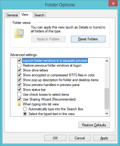 Create New Folder option in Windows 7 is missing