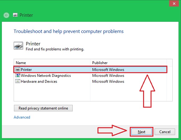 votre imprimante a rencontre un probleme de configuration inattendu