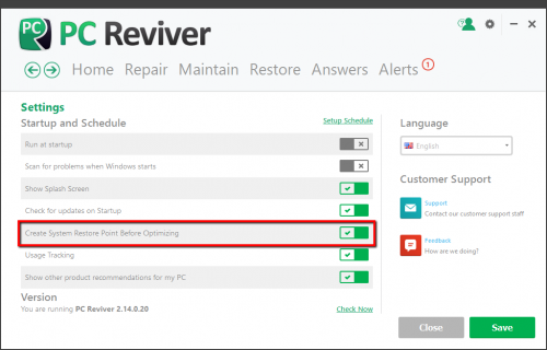 pcr_restore_point