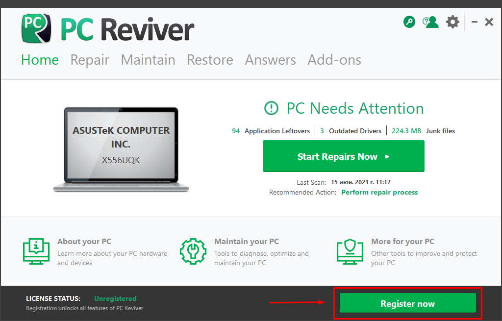 pc reviver license key 2018 pc reviver license key 2018